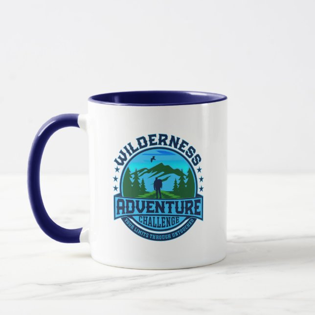 Wilderness Adventure Challenge Mug (Left)