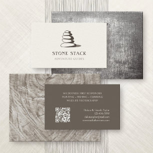 Wilderness Adventure Guide Business Card