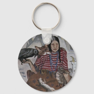 "Wilderness Allies" Keychain