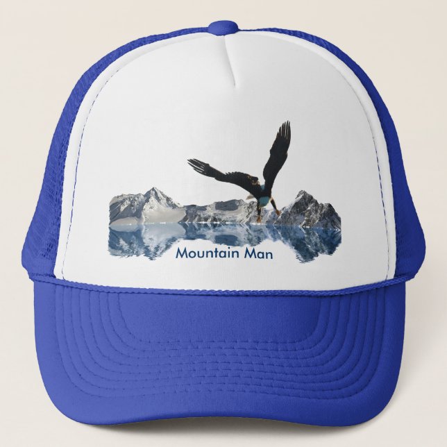 WILDERNESS EAGLE Collection Trucker Hat (Front)