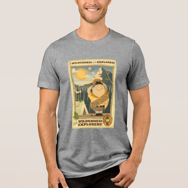 Wilderness Explorers with Russell - Disney Pixar Tri-Blend Shirt (Front)