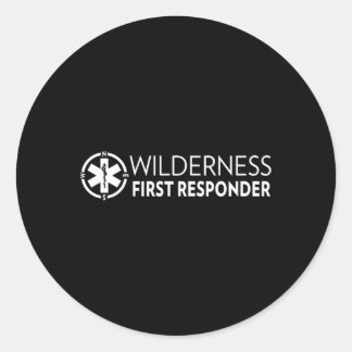 Wilderness First Responder Wfr Classic Round Sticker