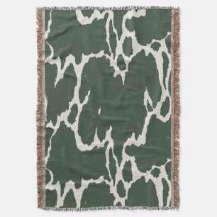 Wilderness Hide Smoky Forest Throw Blanket