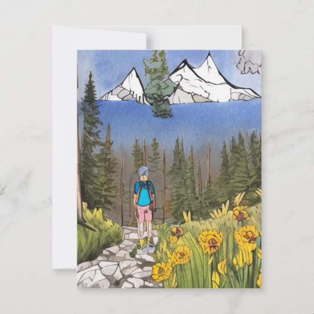 Wilderness Hike Card (Front)