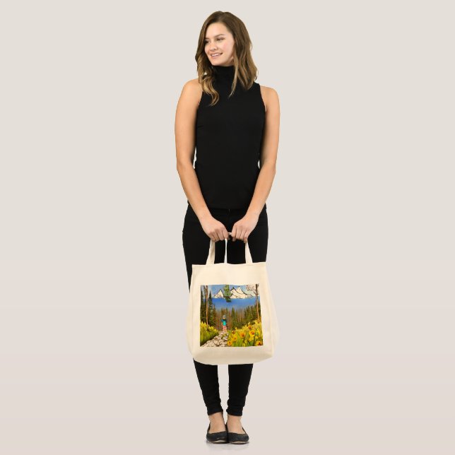 Wilderness Hike Tote Bag (Front (Model))