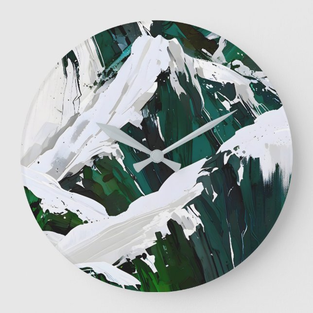 Wilderness in Motion Large Clock (Front)