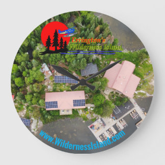 Wilderness Island Clock