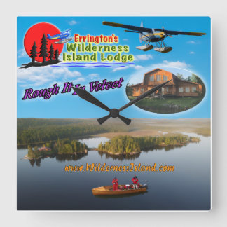 Wilderness Island Wall Clock