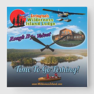 Wilderness Island Wall Clock