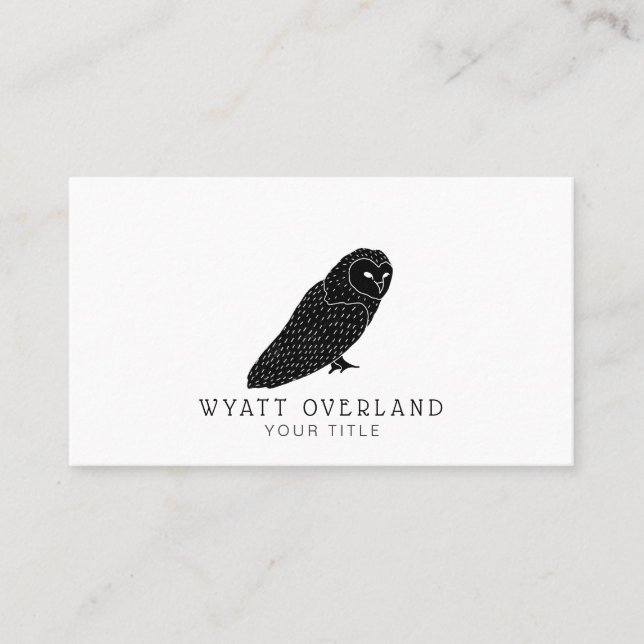 Wilderness Naturalist Hiking Guide Business Card (Front)