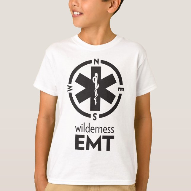 Wilderness Search And Rescue EMT T-Shirt (Front)