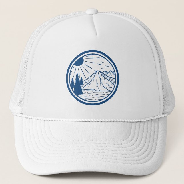 Wilderness Whispers Trucker Hat (Front)