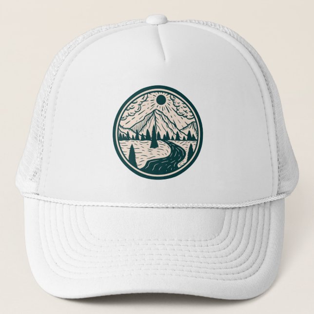 Wilderness Whispers Trucker Hat (Front)