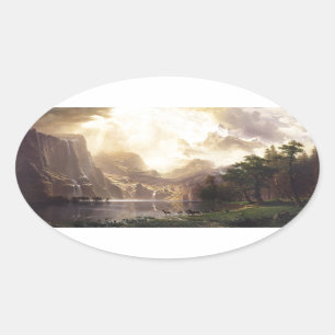 Wilderness & Wildlife Oval Sticker