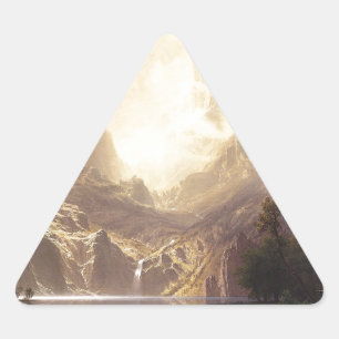 Wilderness & Wildlife Triangle Sticker