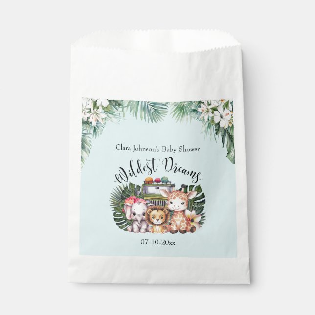 Wildest Dreams Safari Adventure  Favour Bag (Front)