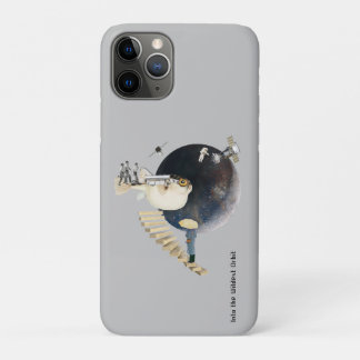 Wildest Orbit Vintage Collage Art on Phone Case