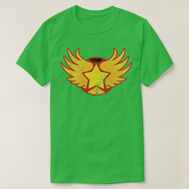 Wildfire Powered distressed T-Shirt (Design Front)