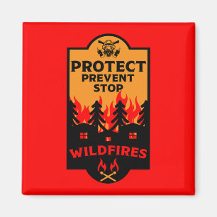 Wildfire Prevention Magnet