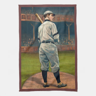 Wildfire Schulte, Chicago Cubs, 1911 Kitchen Towel