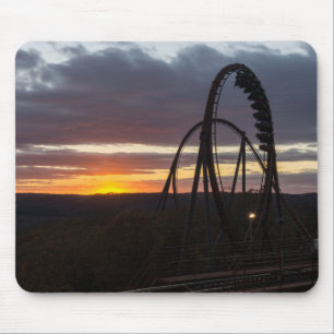 Wildfire Sunset Mouse Pad