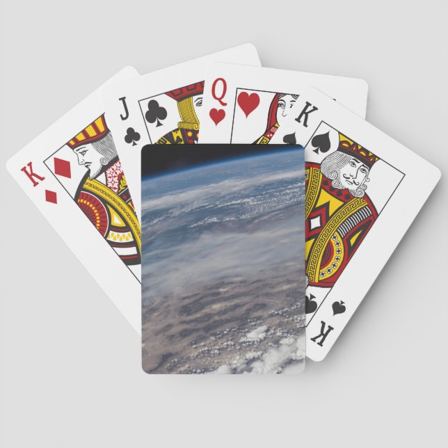 Wildfires Around Yosemite National Park. Playing Cards (Back)
