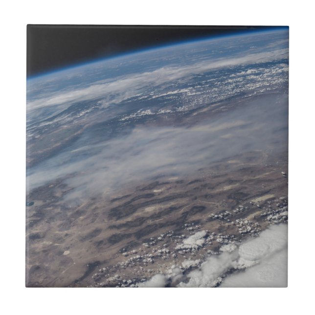 Wildfires Around Yosemite National Park. Tile (Front)