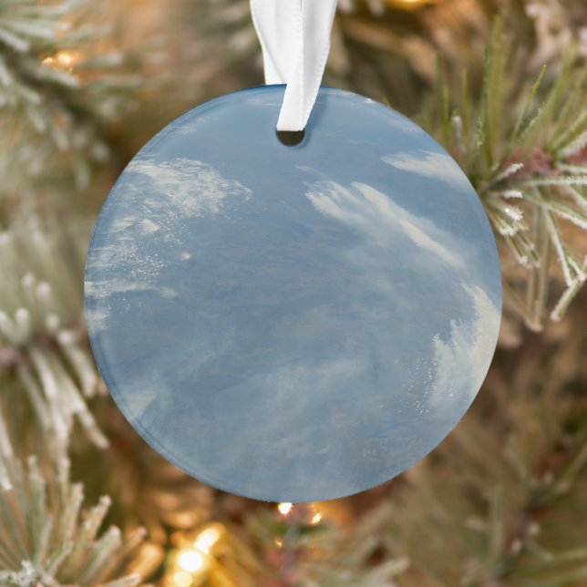 Wildfires Southeast Of James Bay In Quebec, Canada Ornament (Tree)