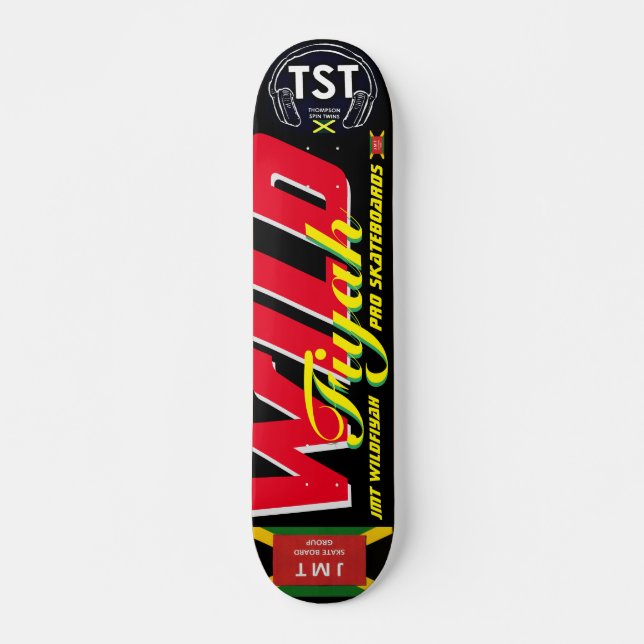 WILDFIYAH  JMT 7 3/4" Planche de Skateboard (Devant)