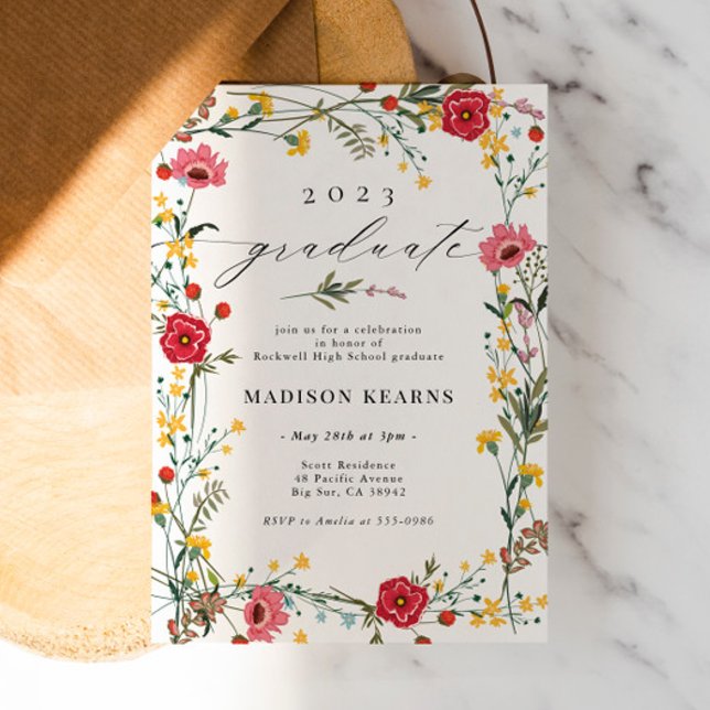 Wildflower 2021 Graduation Invitation (Creator Uploaded)