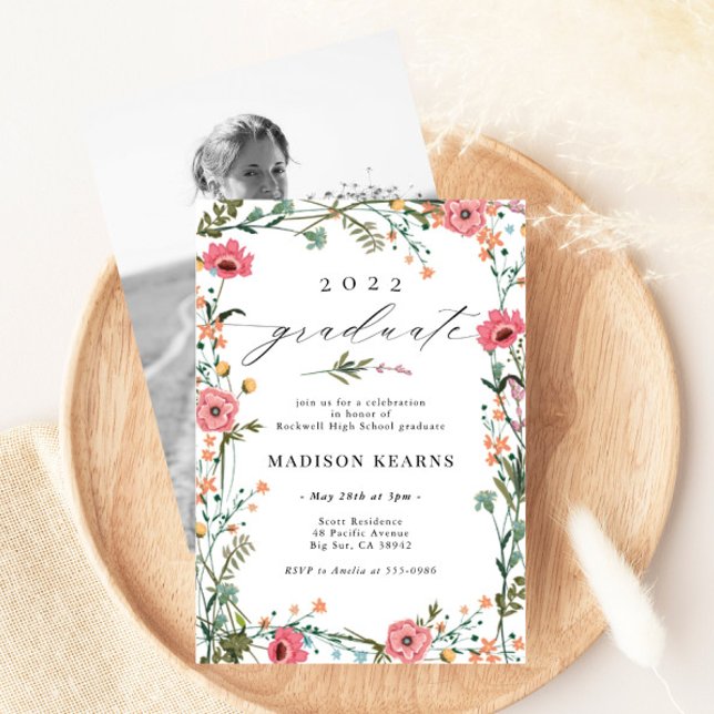Wildflower 2022 Graduation Invitation (Creator Uploaded)