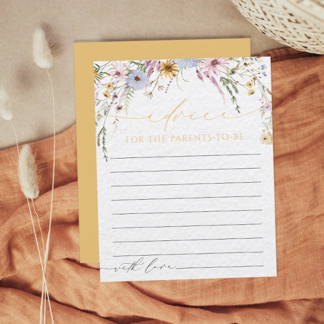 Wildflower Baby Advice For The Parents To Be (Creator Uploaded)