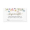 Wildflower Baby In Bloom Diaper Raffle Baby Shower