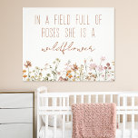 Wildflower Baby Shower Girl's Floral Photo Print<br><div class="desc">Capture the enchanting essence of a baby girl's arrival with our "Wildflower Baby Shower Girl's Floral Photo Print." Adorned with delicate florals and the empowering quote, "In a world full of roses, she is a wildflower, " this print is a celebration of individuality and uniqueness. The vibrant colours and intricately...</div>