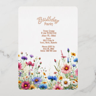 Wildflower Birthday