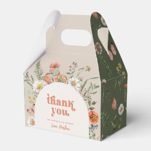 Wildflower Birthday Favour Boxes