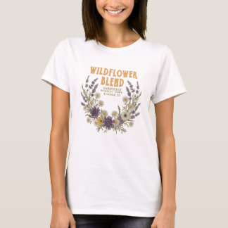 Wildflower Blend Women’s T-Shirt | Vintage Floral 