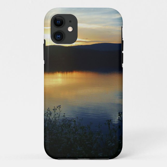 Wildflower, Blue sunset Case-Mate iPhone Case (Back)