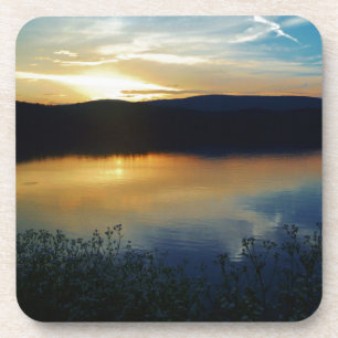 Wildflower, Blue sunset Coaster