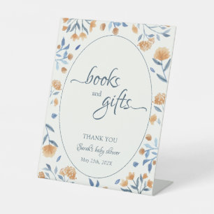 Wildflower Boho Books & Gifts Sign Baby Shower 