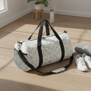 Wildflower Boho  Duffle Bag