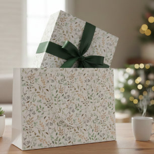 Wildflower Boho  Large Gift Bag