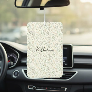 Wildflower Boho Name Air Freshener