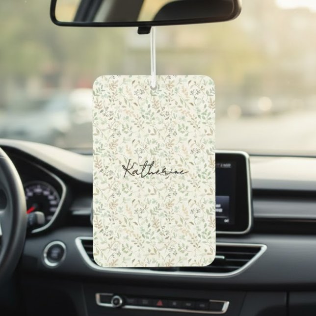 Wildflower Boho Name Air Freshener (Creator Uploaded)
