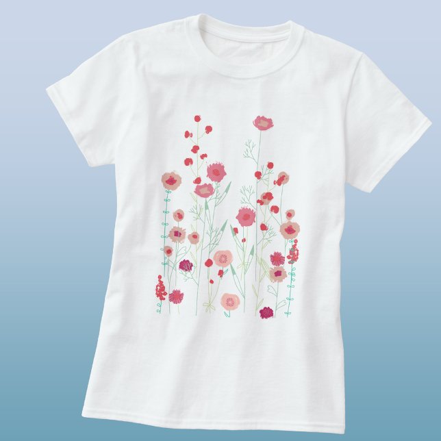Wildflower Boho T-Shirt (Creator Uploaded)