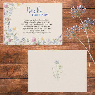 Wildflower Books for Baby Enclosure Card