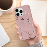 Wildflower Botanical Floral Personalized