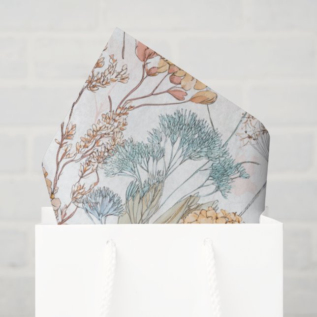 Wildflower Botanical Tissue Paper (Gift Bag)