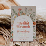 Wildflower Bridal Shower Brunch Invitation<br><div class="desc">Wildflower Bridal Shower Invitation
Ready to be personalized by you!</div>