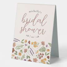Wildflower Bridal Shower or Wedding